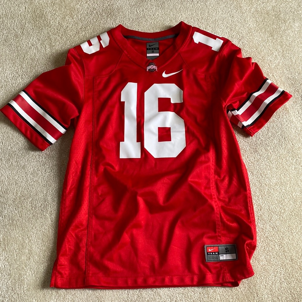 Scarlett Ohio state football jersey